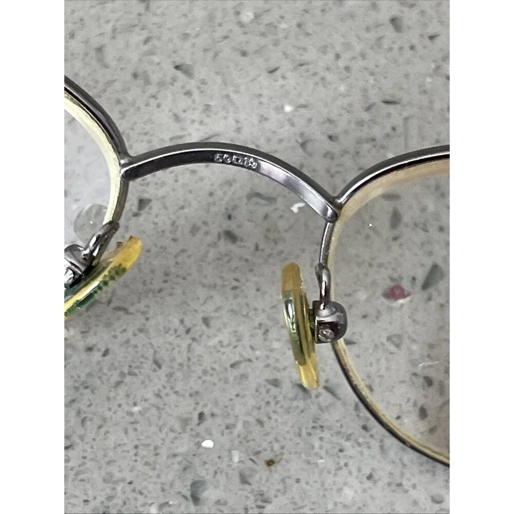 Brooks Brothers BB 189 1081 Silver Eyeglasses Frames ONLY 50-19 135 Italy Unisex